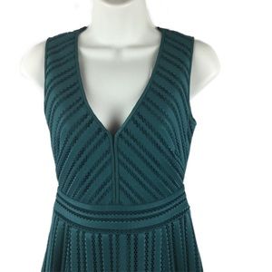 J. Crew Striped Eyelet Dress